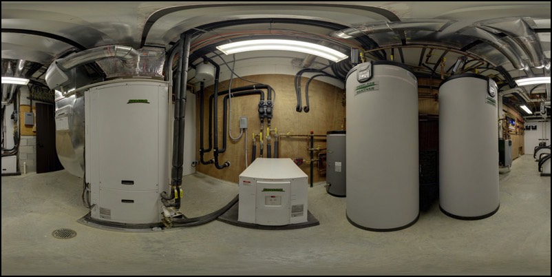 Frank Ent Plumbing | Geothermal Room